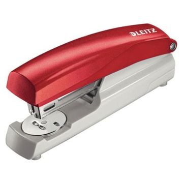 Leitz 5500 Kırmızı Masa Üstü 30 Sayfa Kapasiteli Zımba Makinesi