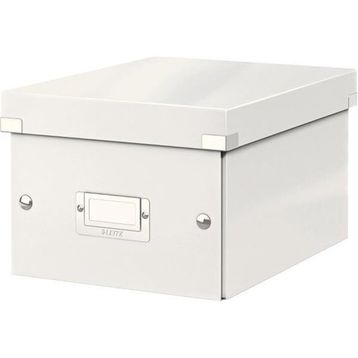 Leitz 60430001 Click Store Wow Metalik Beyaz Küçük Saklama Kutusu