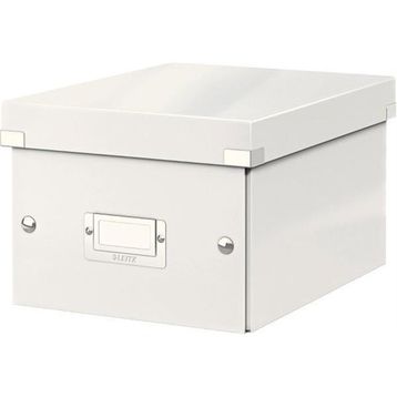 Leitz 60430001 Click Store Wow Metalik Beyaz Küçük Saklama Kutusu