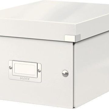 Leitz 60430001 Click Store Wow Metalik Beyaz Küçük Saklama Kutusu