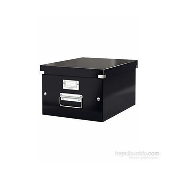 Leitz 60440095 Wow C&S Siyah Orta Boy Kutu