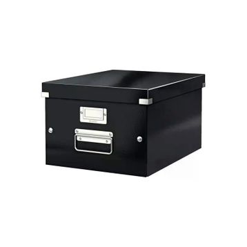 Leitz 60440095 Wow C&S Siyah Orta Boy Kutu