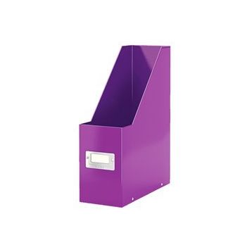 Leitz 60470062 Wow C&S Karton Kutu Metalik Mor Klasör