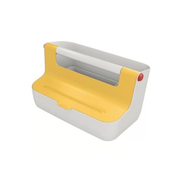 Leitz 6125 Storage Sarı Taşıma Kulplu Kutu