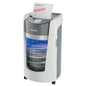 Leitz 83600000 IQ Optimax Office P5 35L Beyaz Mikro Kesim Evrak İmha Makinesi