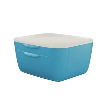 Leitz Cosy Mavi Çekmeceli Evrak Rafı