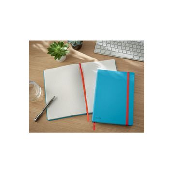 Leitz Cosy Soft Touch B5 Mavi Ciltli Kapaklı Kareli Büyük Boy Defter
