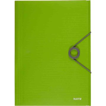 Leitz L-4563 Solid İnce Lastikli Yeşil Dosya