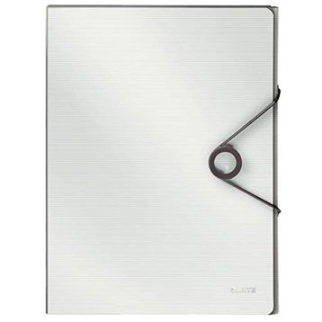 Leitz L-4568 Solid Kalın Lastikli Beyaz Dosya
