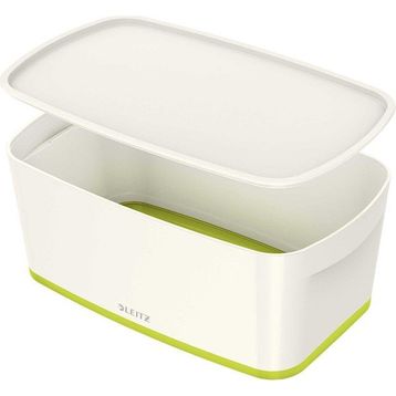 Leitz Mybox 5229 Yeşil-Beyaz Kapaklı Küçük Boy Saklama Kutusu