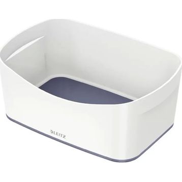 Leitz Mybox 5257 Gri-Beyaz Masa Üstü Saklama Kutusu