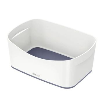 Leitz Mybox 5257 Gri-Beyaz Masa Üstü Saklama Kutusu