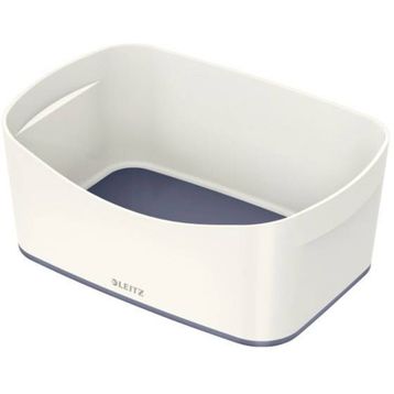 Leitz Mybox 5257 Gri-Beyaz Masa Üstü Saklama Kutusu