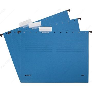 Leitz Telsiz Delta Karton A4 Mavi 6515 Askılı Dosya