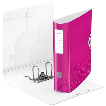 Leitz Wow Geniş A4 Metalik Pembe Active Plastik Klasör