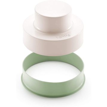 Lekue Açık Yeşil 11x3,5 cm Burger Kalıbı