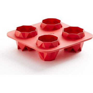 Lekue Kırmızı Silikon Şans Kurabiyesi Origami Kalıbı