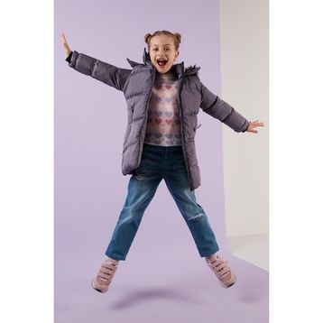 Lela 5760072 Lila Kız Çocuk Mont