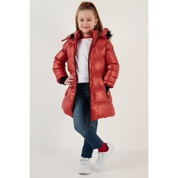 Lela 5761908 Kırmızı Kız Çocuk Mont