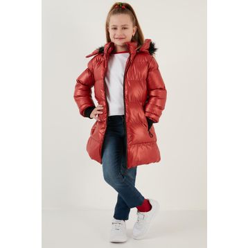 Lela 5761908 Kırmızı Kız Çocuk Mont