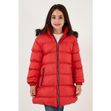 Lela 5761910 Kırmızı Kız Çocuk Mont