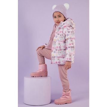 Lela 5763001 Açık Pembe Kız Çocuk Mont