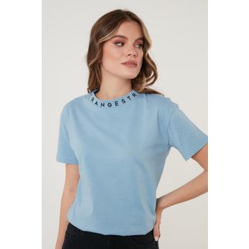 Lela 5864054 Bebe Mavisi Kadın T-shirt