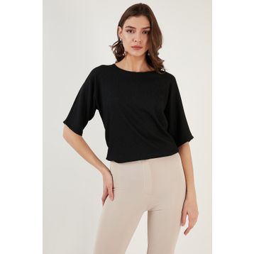 Lela 5864975 Siyah Kadın Bluz