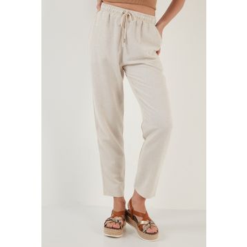 Lela 5865019 Siyah Kadın Pantolon