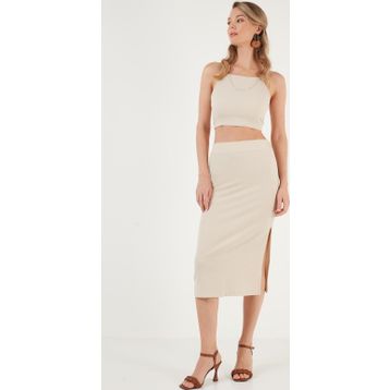 Lela 5865600 Taş Kadın Etek