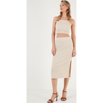 Lela 5865600 Taş Kadın Etek