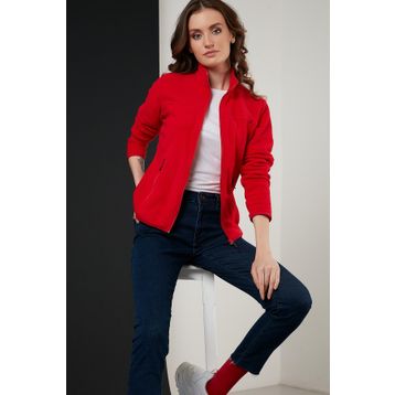 Lela 5907002 Kırmızı Kadın Polar