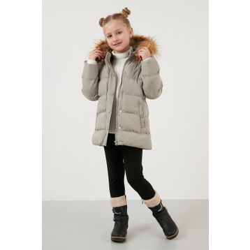 Lela 6028720 Haki Kız Çocuk Mont