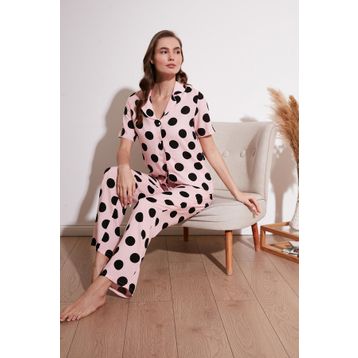 Lela 6110290 Beyaz Kadın Pijama Takımı
