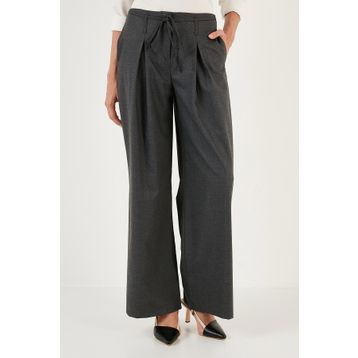 Lela 611PL00198 Antrasit Kadın Pantolon