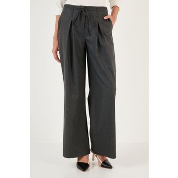 Lela 611PL00198 Antrasit Kadın Pantolon