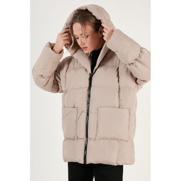 Lela 640Y047 Taş Kadın Mont