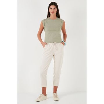 Lela 668YP42282S4 Taş Kadın Pantolon