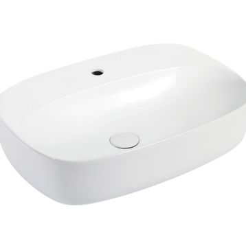 Lena E-2102 Beyaz Tezgah Üstü Lavabo