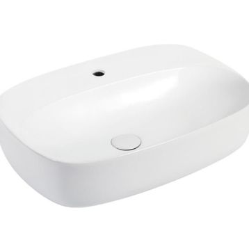 Lena E-2102 Beyaz Tezgah Üstü Lavabo