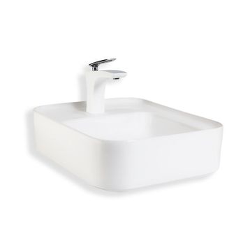 Lena E-2103 Beyaz Tezgah Üstü Lavabo
