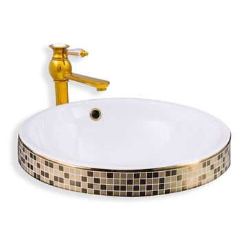 Lena E-3053A Porselen Lavabo