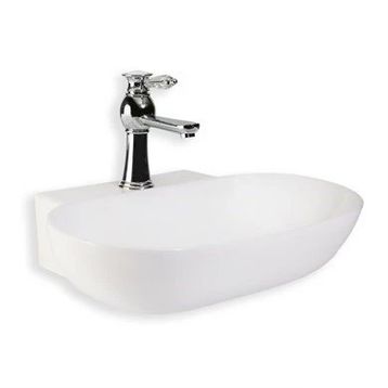 Lena E-4012 Beyaz Tezgah Üstü Çanak Lavabo