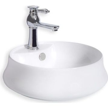 Lena E-4045 Beyaz Tezgah Üstü Lavabo