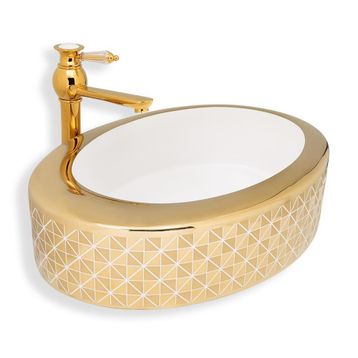 Lena E-8126 Porselen Lavabo