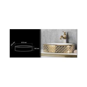Lena E-8126 Porselen Lavabo