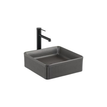 Lena E-W1003MF Mat Füme Tezgah Üstü Lavabo