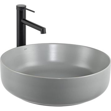 Lena E-W1201MG Mat Gri Tezgah Üstü Lavabo
