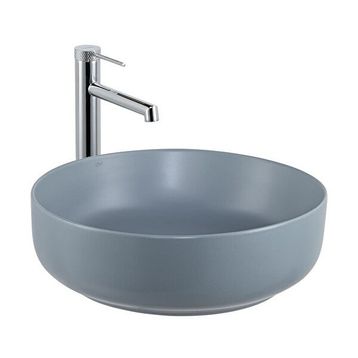 Lena E-W1201MM Mat Mavi Tezgahüstü Lavabo