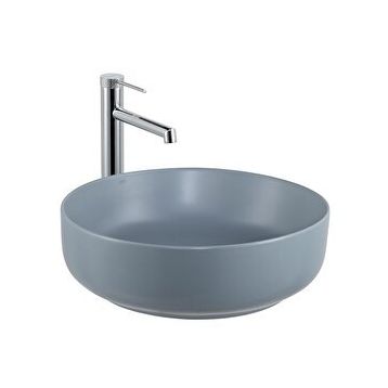 Lena E-W1201MM Mat Mavi Tezgahüstü Lavabo